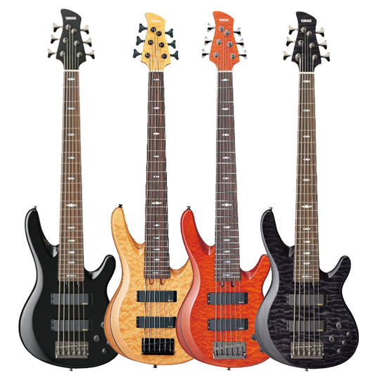 Yamaha TRB1006J 6 String Monster Bass Maple Mahogany Neck Electric Bass (TRB 1006J)