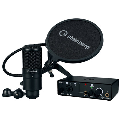 Yamaha Steinberg IXO12 Podcast Pack Ultra Portable USB Audio Interface with Cubase AL & LE
