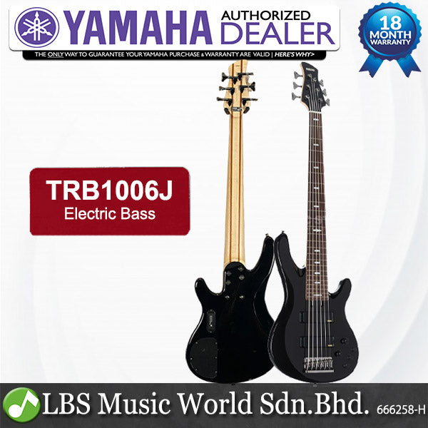 Yamaha TRB1006J 6 String Monster Bass Maple Mahogany Neck Electric