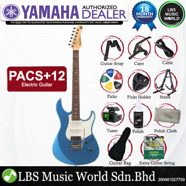Yamaha PACS+12 Alder Body Electric Guitar with HSS Pickup and Rosewood Fingerboard
