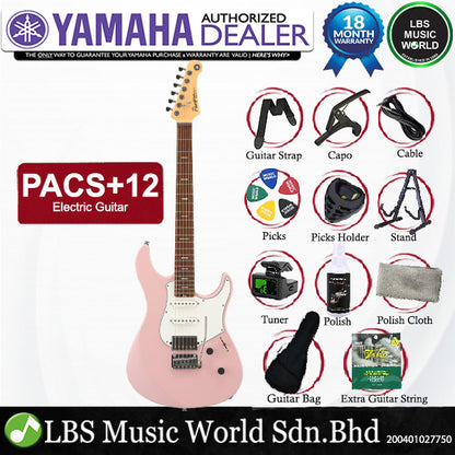 Yamaha PACS+12 Alder Body Electric Guitar with HSS Pickup and Rosewood Fingerboard