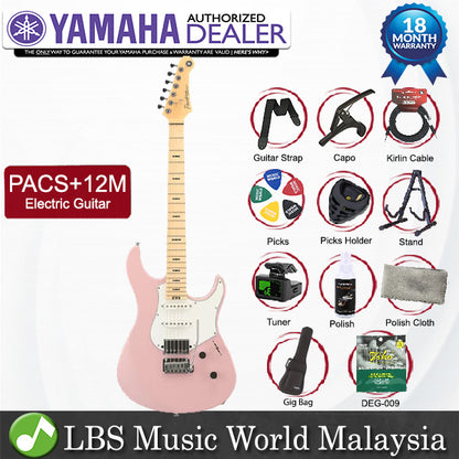 Yamaha PACS+12M Alder Body Electric Guitar with HSS Pickup and Maple Fingerboard