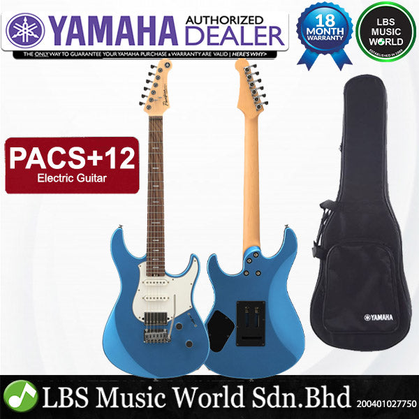 Yamaha PACS+12 Alder Body Electric Guitar with HSS Pickup and Rosewood Fingerboard