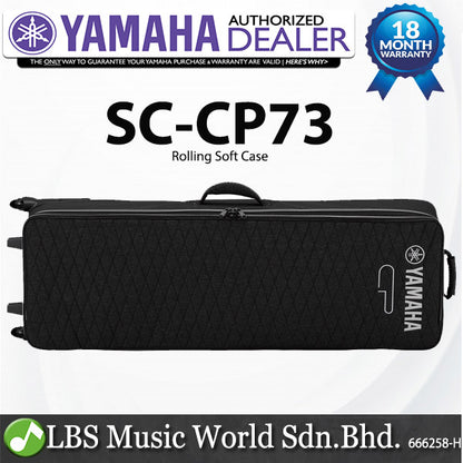 Yamaha SC-CP73 Rolling Soft Case Keyboard Bag For CP73 Stage Piano (SC CP73)