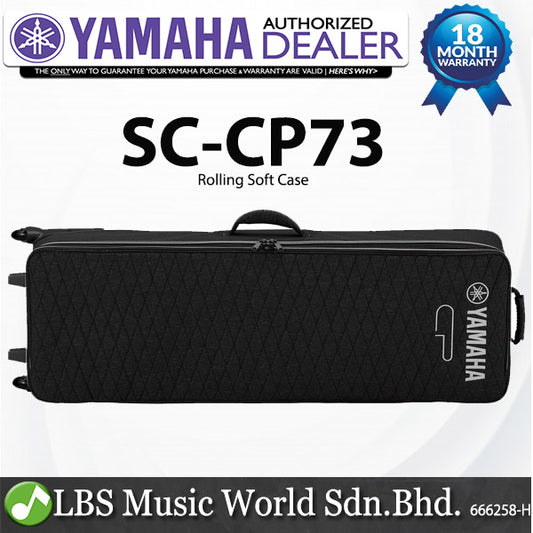 Yamaha SC-CP73 Rolling Soft Case Keyboard Bag For CP73 Stage Piano (SC CP73)