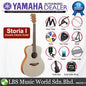 Yamaha Storia I Concert Solid Spruce Mahogany Semi Gloss Acoustic Electric Guitar - Storia 1