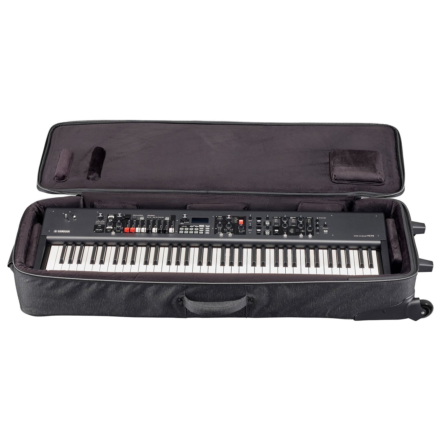Yamaha SC-YC88 Rolling Soft Case Keyboard Bag For YC88 Keyboard Piano (SC YC88)