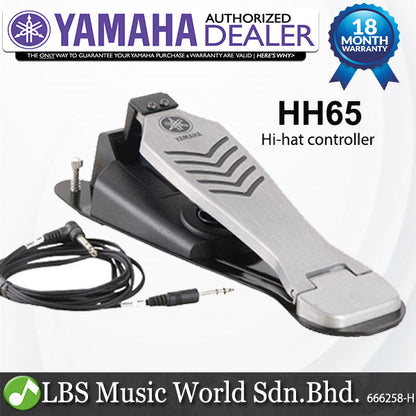 Yamaha HH65 Electronic Hi-Hat Controller Pedal with Full Open, Full Closed, Half Open, and Foot Hihat Splash