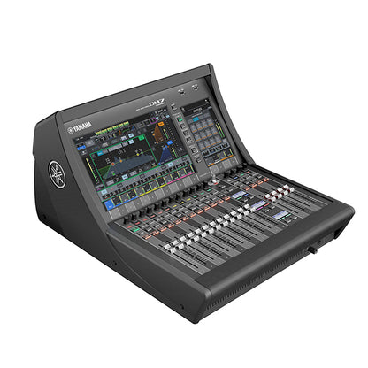 Yamaha DM7 Compact 72 Channel Digital Mixer with 16 Mic Preamps,16 Faders and Touchscreens