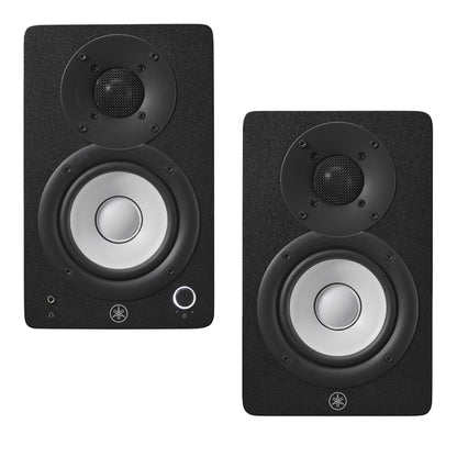 Yamaha HS4 4.5 Inch 2 Way Powered Studio Monitor Speaker with 1" Tweeter - Pair