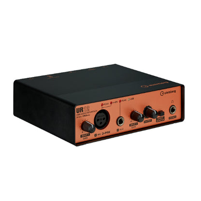 Yamaha Steinberg UR12 Podcast Starter Pack Interface with Microphone and WaveLab Cast and Software