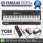 Yamaha YC88 88-key Stage Keyboard with NW-GH3 Triple-Sensor Action and Wood Keys