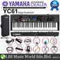 Yamaha YC61 61 Key Stage Keyboard with SC-YC61 Original Padded Bag