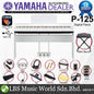Yamaha P-125A 88 Key Digital Piano Bundle Package (P125 P 125)