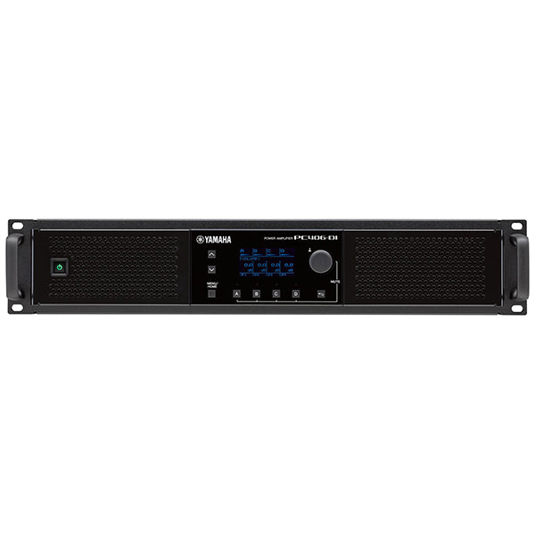 Yamaha PC406-DI 4 x 600W Power Amplifier Speaker Processor Amp with Hi-Z (PC406DI PC406 DI)