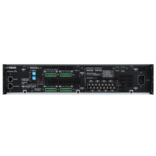 Yamaha XMV8140-D 8 X 140W Dante Amp Power Amplifier Mixer (XMV8140D XMV8140 D)