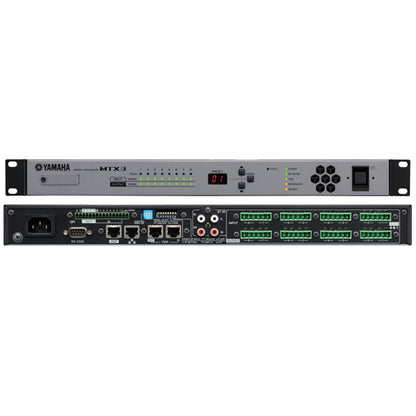 Yamaha MTX-3 26 X 8 Matrix Mixer Signal Processor with YDIF and Dante Digital I/O (MTX3 MTX 3)