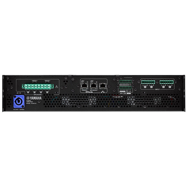 Yamaha PC412-DI 4 X1200W Power Amplifier Speaker Processor Amp with Hi-Z (PC412DI PC412 DI)