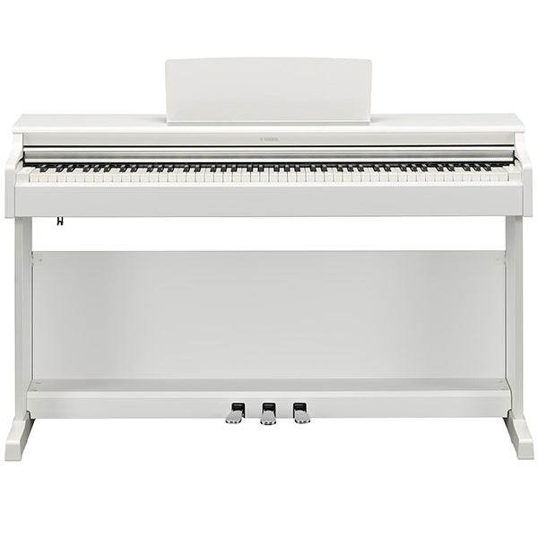 Yamaha YDP-165 Arius 88 Keys Digital Piano Complete Bundle - White (YDP165 YDP 165)