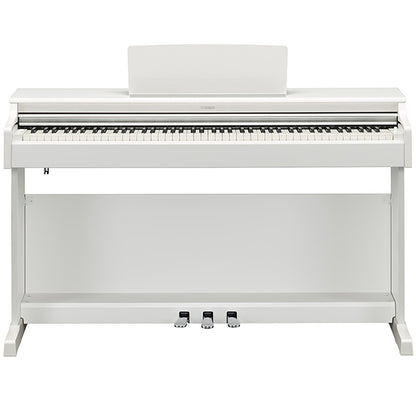 Yamaha YDP-165 Arius 88 Keys Digital Piano Complete Bundle - White (YDP165 YDP 165)