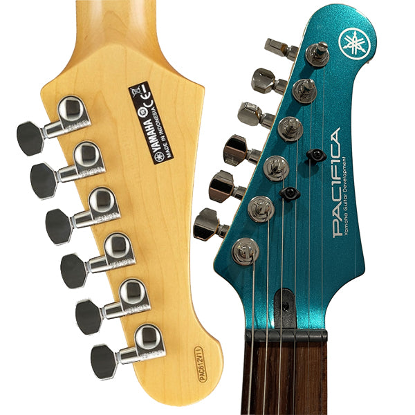 Yamaha PAC612VIIX Pacifica Electric Guitar With HSS Pickup - Teal Green Metallic (PAC612 VIIX)