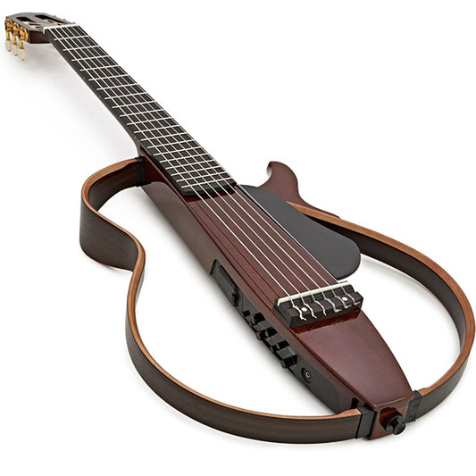 Yamaha SLG200NW Silent Classical Guitar Wide Nylon String with SRT Pickup - Natural Wide Nut