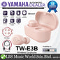Yamaha TW-E3B True Wireless Earbuds with Charging Case, Mic and IPX5 Waterproof (TWE3B TW E3B)
