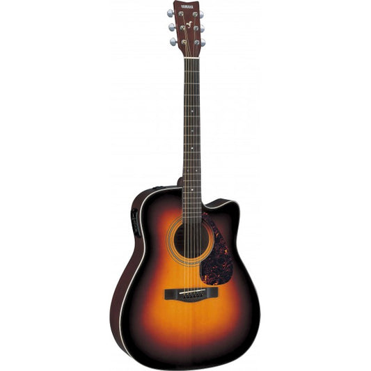 Yamaha FX370C Dreadnought Acoustic Electric Guitar With Rosewood Fingerboard - Tobacco Sunburst (FX370 C)