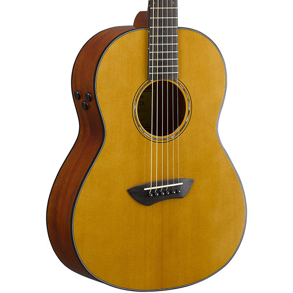 Yamaha CSF-TA TransAcoustic Parlor Guitars Solid Spruce Top with Hard Bag (CSFTA CSF TAB)