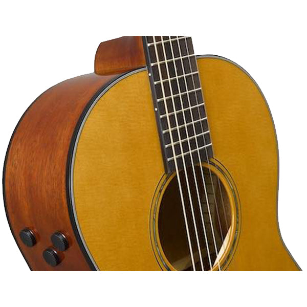 Yamaha CSF-TA TransAcoustic Parlor Guitars Solid Spruce Top with Hard Bag (CSFTA CSF TAB)