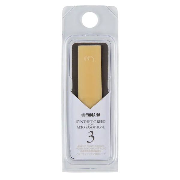 Yamaha ASR Plastic Single Synthetic Reed for Eb Alto Saxophone - 1 Piece (ASR25 ASR30 ASR35)