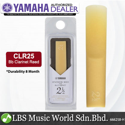 Yamaha CLR Plastic Single Synthetic Reed for Bb Clarinet - 1 Piece (CLR25 CLR30 CLR35)