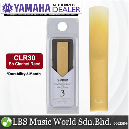 Yamaha CLR Plastic Single Synthetic Reed for Bb Clarinet - 1 Piece (CLR25 CLR30 CLR35)