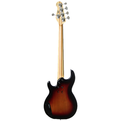Yamaha BBP35 5 String Electric Bass Guitar With Hardcase - Vintage Sunburst
