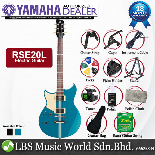 Yamaha Revstar Standard Element RSE20L Left Handed Chambered Mahogany Body Electric Guitar (RSE20 L)
