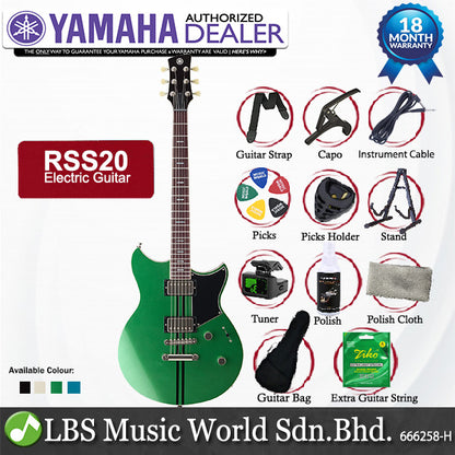 Yamaha Revstar Standard RSS20 Maple Top Rosewood Fingerboard Electric Guitar with Gig Bag (RSS 20)