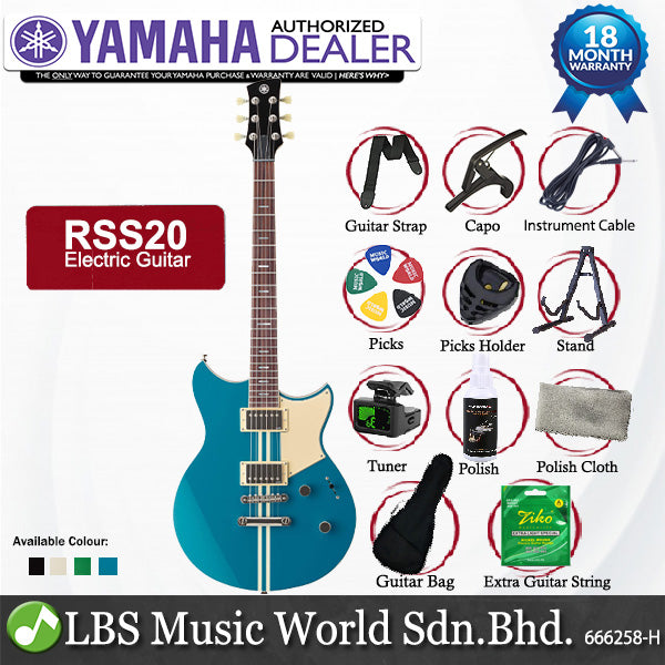Yamaha Revstar Standard RSS20 Maple Top Rosewood Fingerboard Electric Guitar with Gig Bag (RSS 20)