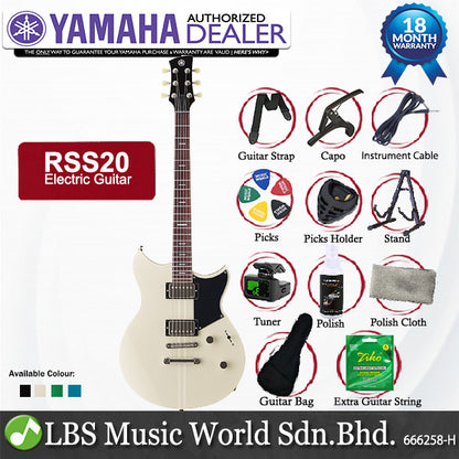 Yamaha Revstar Standard RSS20 Maple Top Rosewood Fingerboard Electric Guitar with Gig Bag (RSS 20)