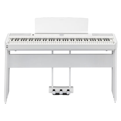 Yamaha P-515 88 Key Digital Piano Deluxe Package Electric Keyboard White (P515)