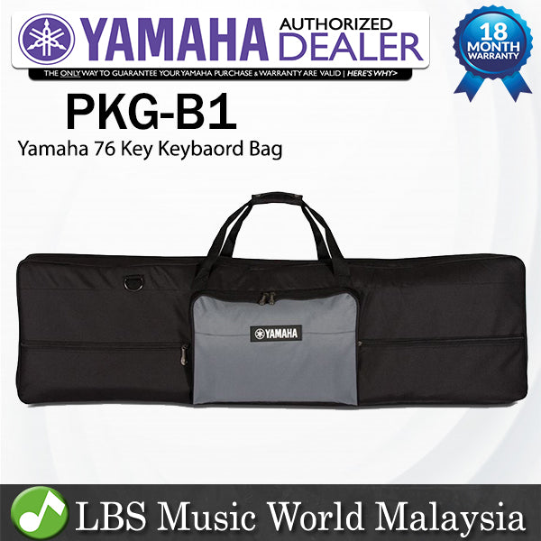 Yamaha PKG-B1 76 Keys Keyboard Bag for PSR-E Series and PSR-F Series (PKGB1 PKG B1)