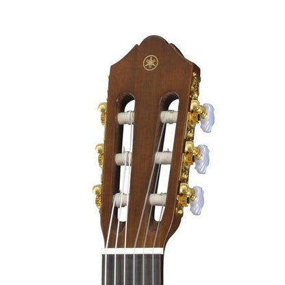 Yamaha C70 Full Size Nylon String Classical Guitar Basic Package with Bag, Foot Stool, Tuner and Picks (C 70)