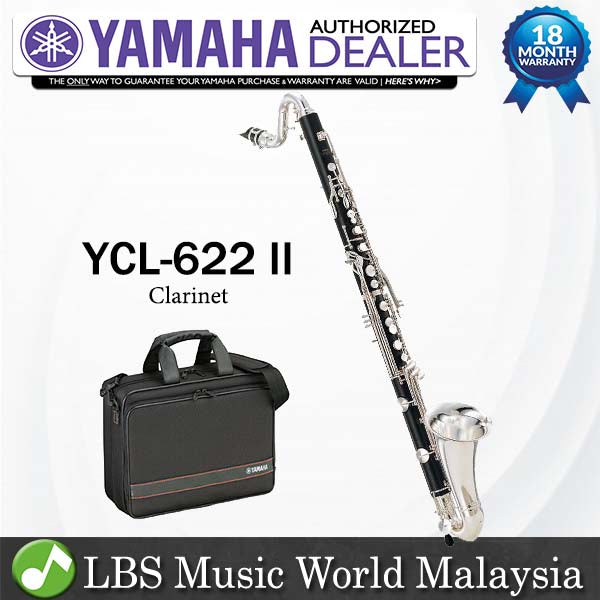 Yamaha YCL-622 II Professional Bass Clarinet (YCL622II YCL 622 II)