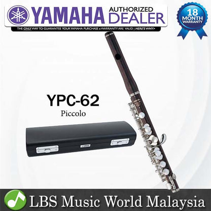 Yamaha YPC-62 Professional Piccolo With Standard Headjoint (YPC62 YPC 62)