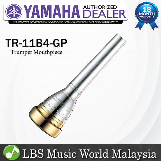 Yamaha TR-11B4-GP Custom Series Trumpet Mouthpiece (TR11B4GP TR 11B4 GP)