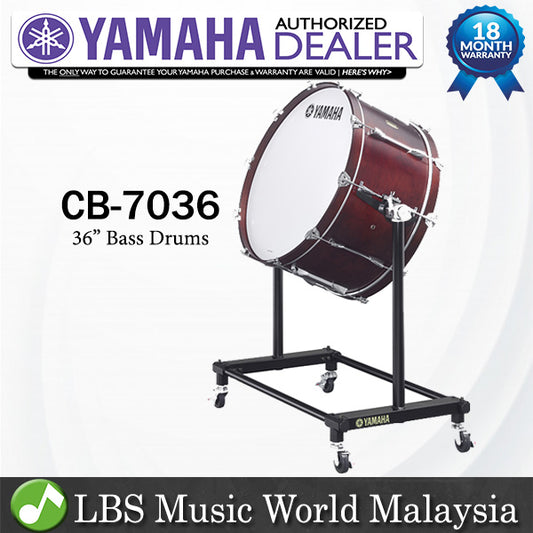 Yamaha CB-7036 Intermediate Concert Bass Drums (CB 7036 CB7036)