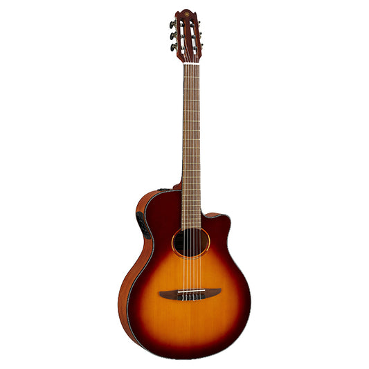 Yamaha NTX1 Nylon String Acoustic Electric Classical Guitar with Pickup Brown Sunburst (NTX1BS NTX 1)
