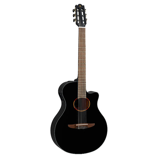 Yamaha NTX1 Nylon 6 String Acoustic Electric Classical Guitar With Pickup Black (NTX1B NTX 1)