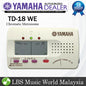 Yamaha TD-18 WE LCD Chromatic Scale Tuner White (TD18WE TD18)
