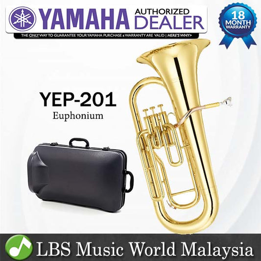 Yamaha YEP-201 Series 3 Valve Euphonium Lacquer (YEP201 YEP 201)