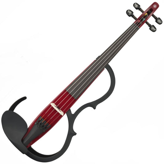 Yamaha YSV104 4/4 Spruce Silent Series Electric Violin - Red (YSV 104)